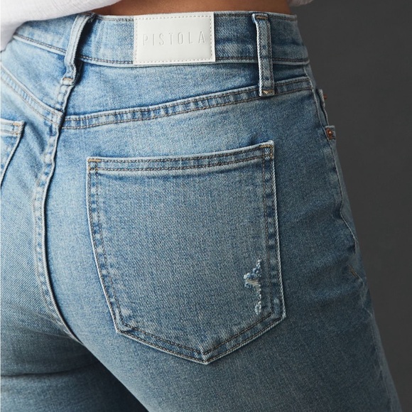 Pistola Lennon High-Rise Cropped Bootcut Jeans - Picture 5 of 7